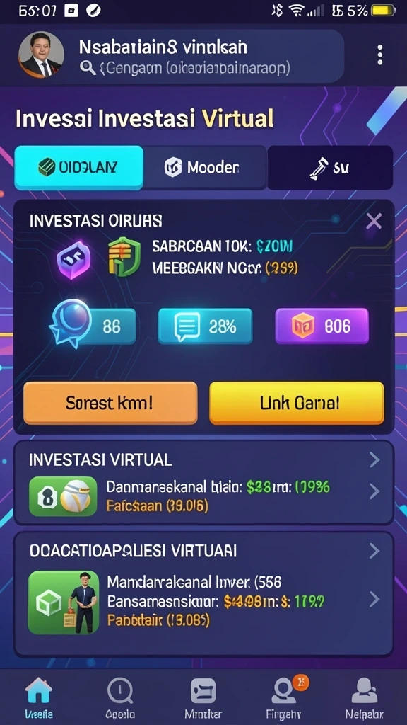Tampilan menarik untuk taruhan langsung.