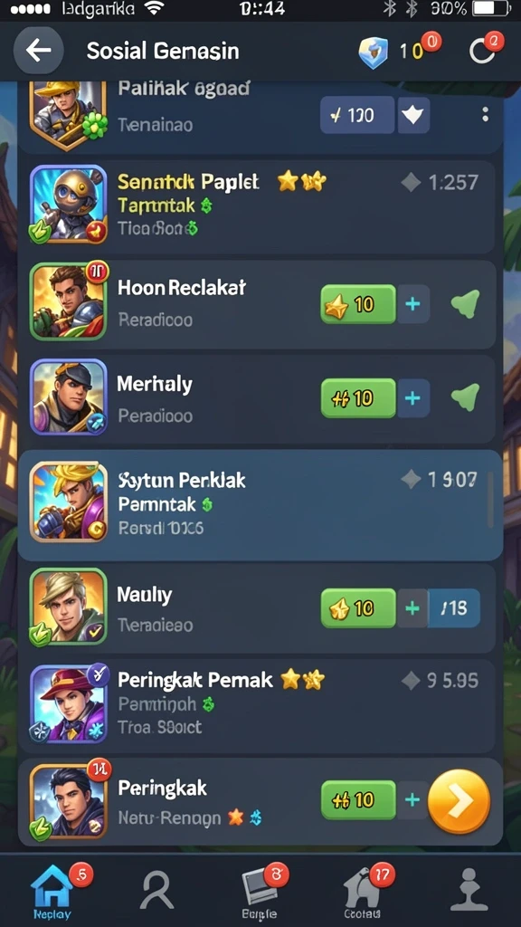 Tampilan awal gameplay yang memukau.