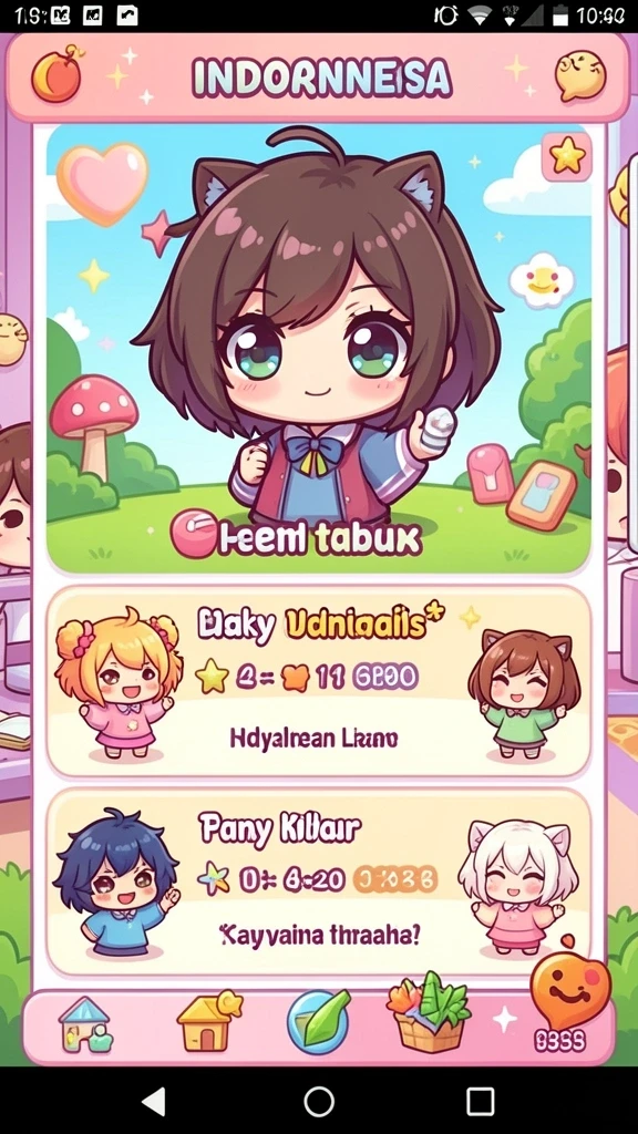 Tampilan menawan saat memasuki level pertama.