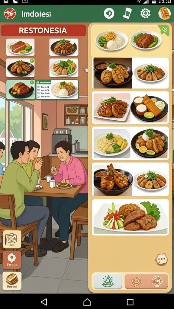 Tampilan antarmuka yang sederhana dan mudah digunakan.