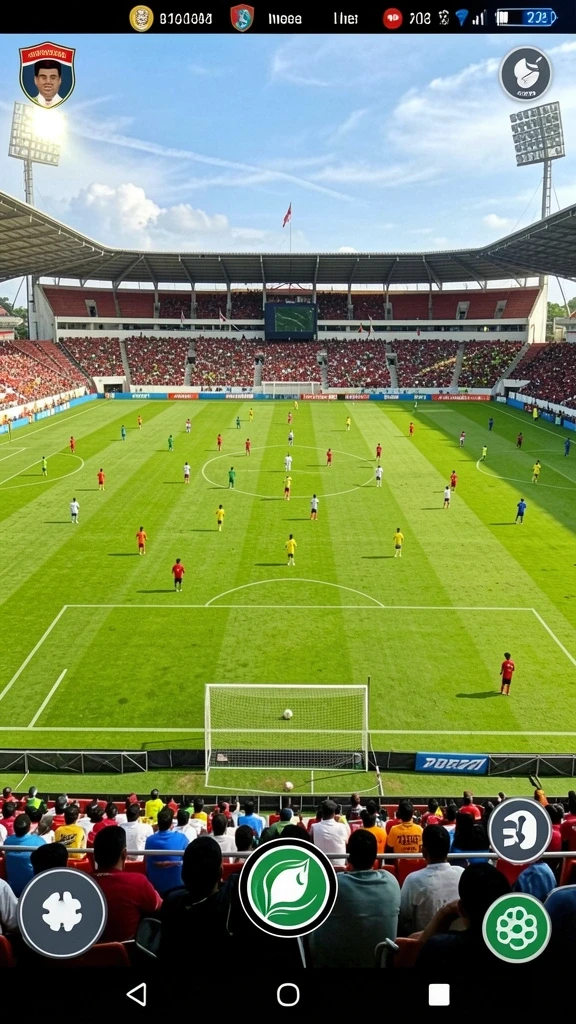 Menampilkan antarmuka utama AYU89 yang jelas dan interaktif.