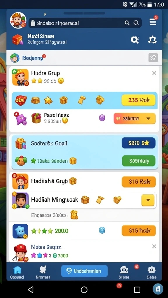 Gambaran karakter utama dalam aksi yang mendebarkan.