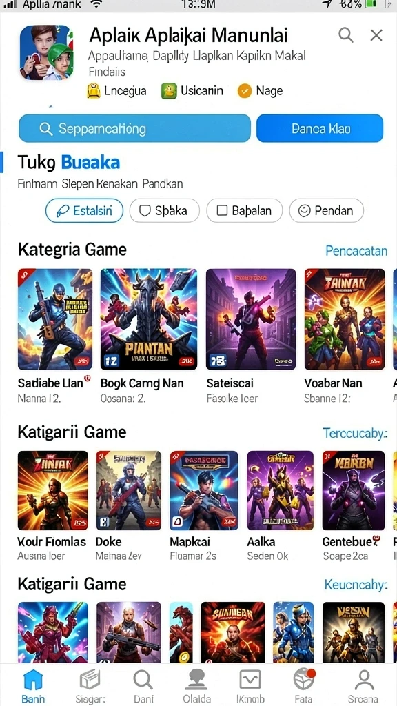 Mode permainan kompetitif yang menguji keterampilan Anda.