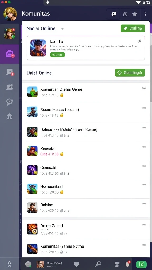 Mode permainan yang bervariasi dan menarik.