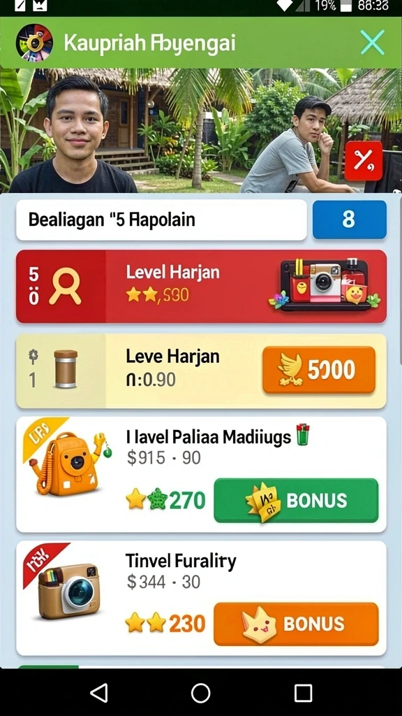 Level-level yang menantang dan menarik untuk dijelajahi.