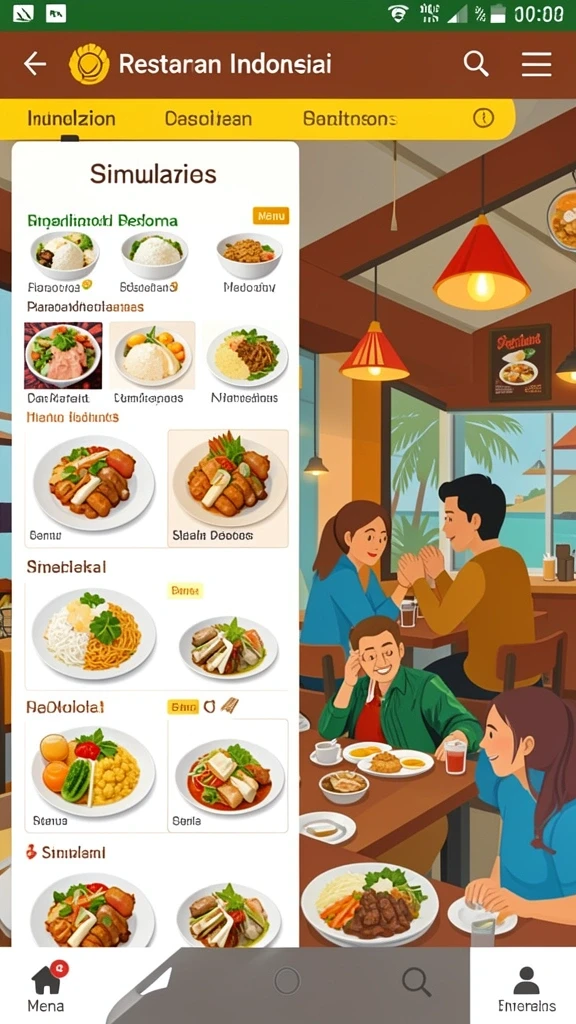 Tampilan grafis menakjubkan saat bermain.