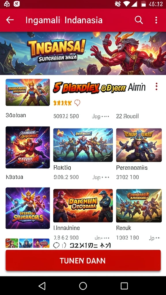Fitur chat yang memungkinkan interaksi antar pemain.