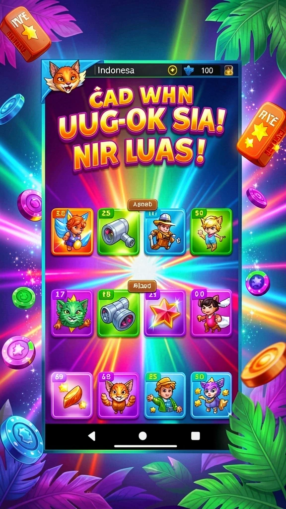 Sistem level yang menantang dan membuat ketagihan.