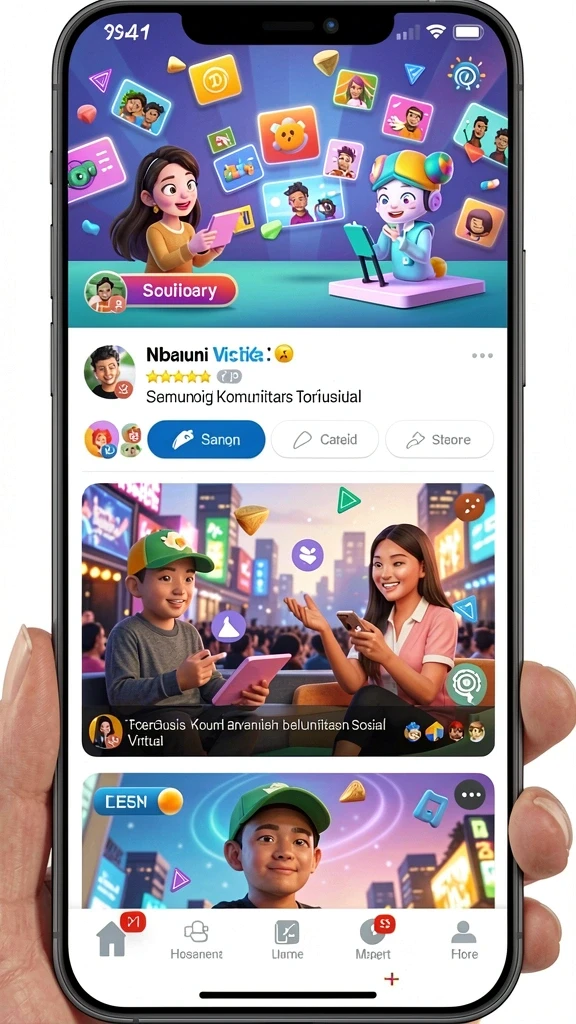 Tampilan level yang beragam dan menantang.