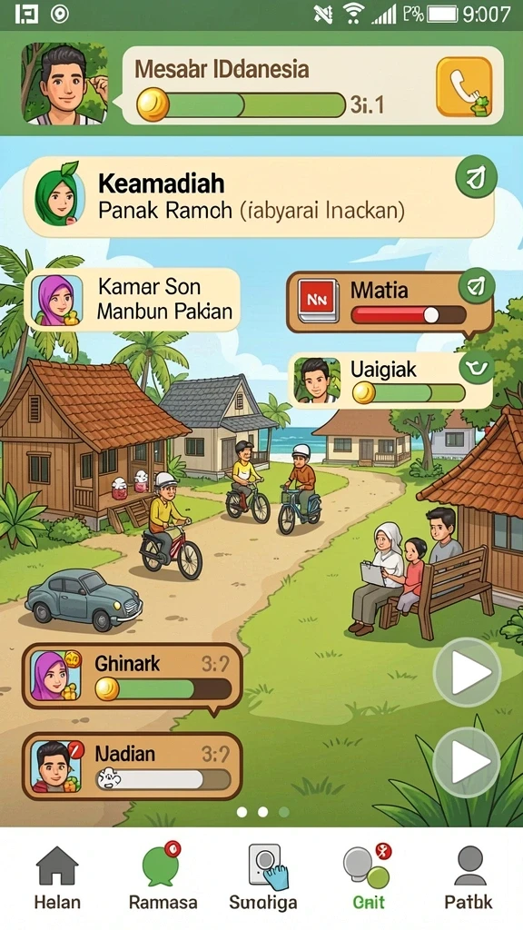 Tampilan grafik yang menawan dari HOYE55.