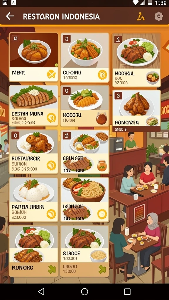 Grafis yang memukau dan efek suara yang menawan.