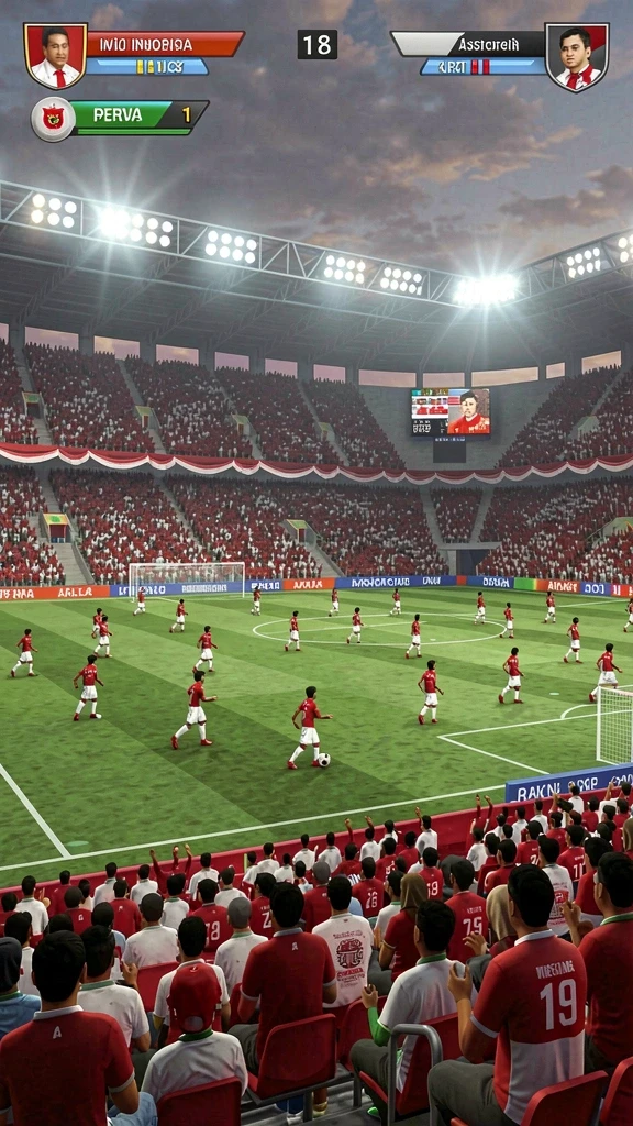 Screenshot memperlihatkan interaksi antara pemain di dalam game.