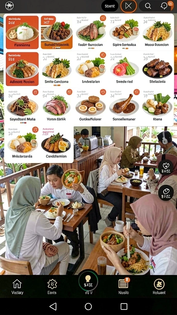 Screenshot menampilkan momen ketegangan saat pemain dihadapkan pada monster.