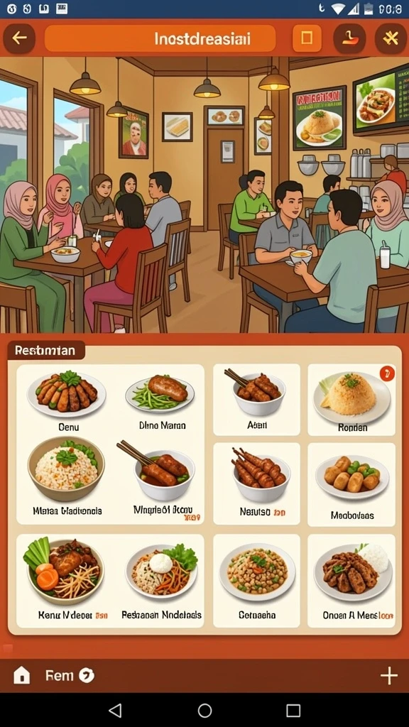 Menampilkan karakter utama dalam aksi berani.