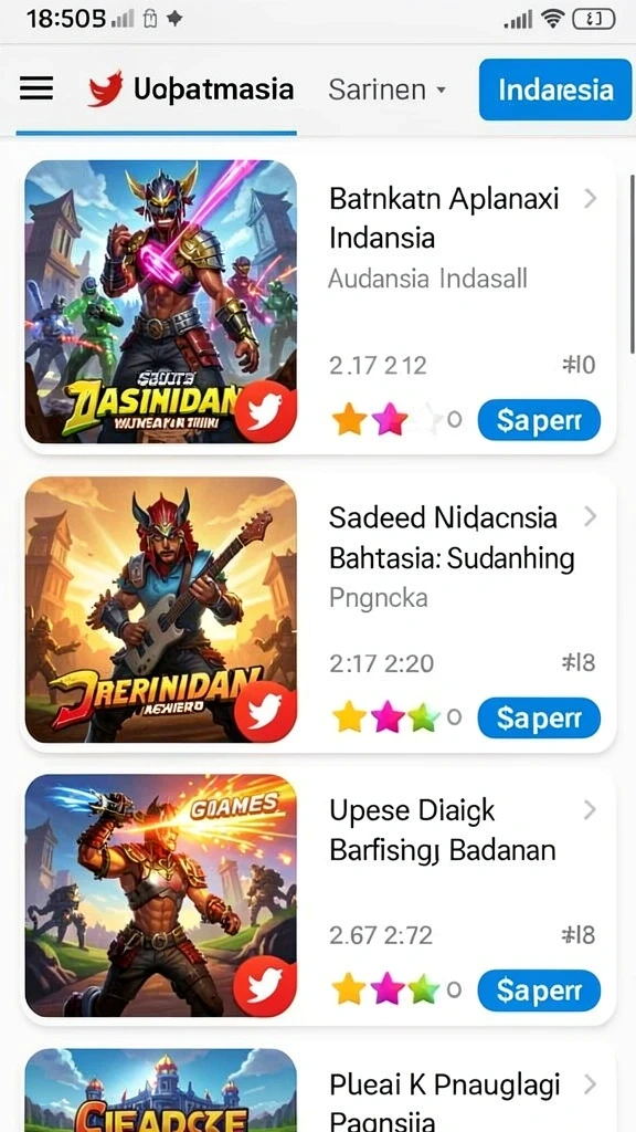 Desain ubin yang beragam dengan grafis yang memukau.