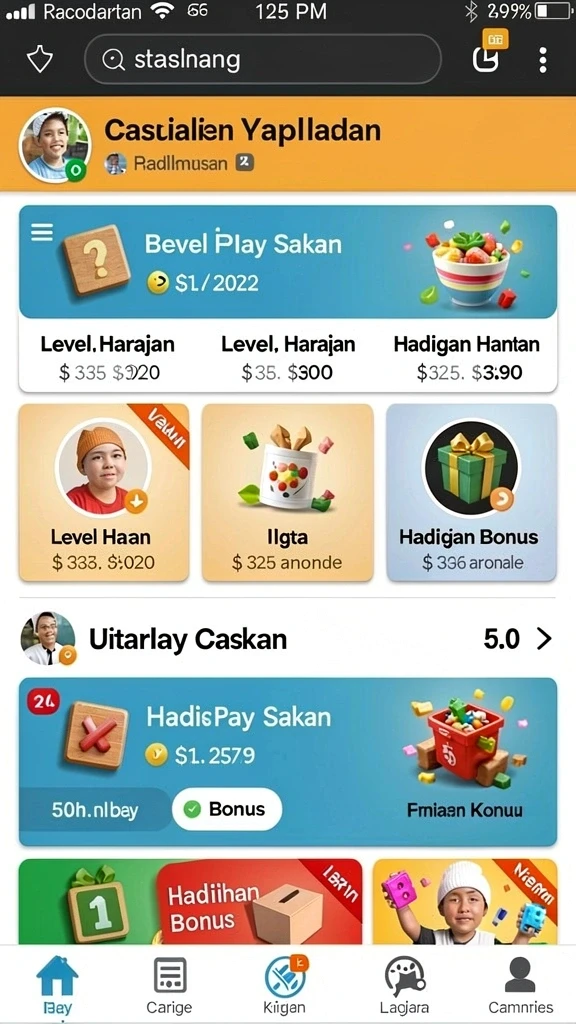 Tampilan antarmuka yang ramah pengguna.