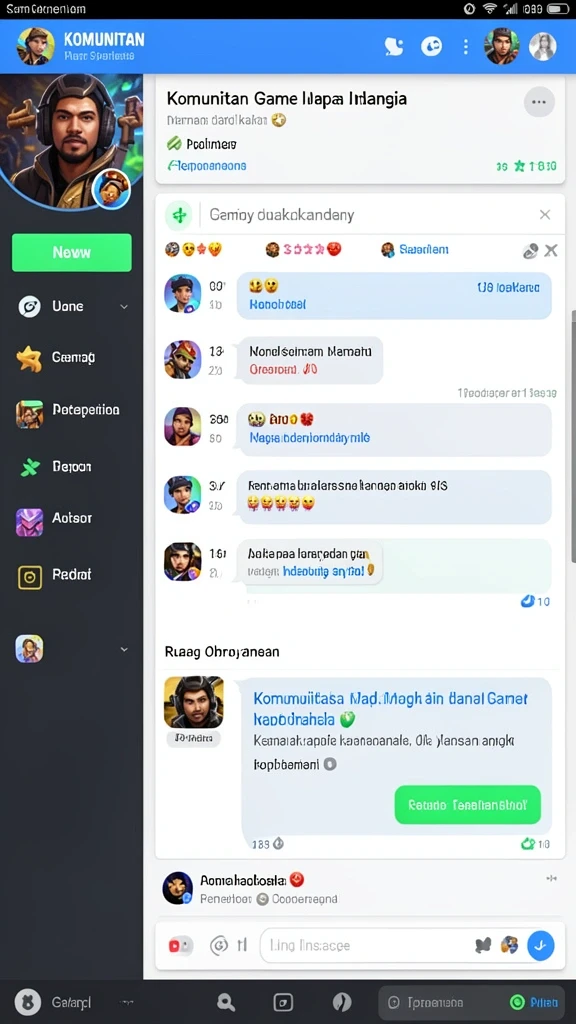 Fitur interaktif yang membuat permainan lebih seru.