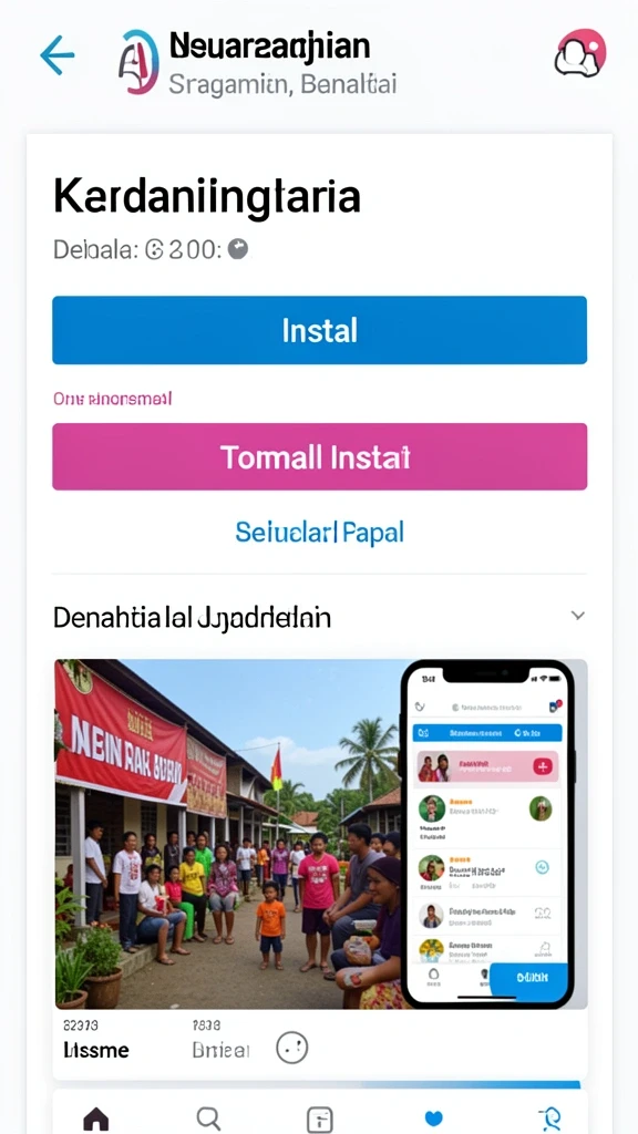 Tampilan antarmuka yang menarik dan intuitif.
