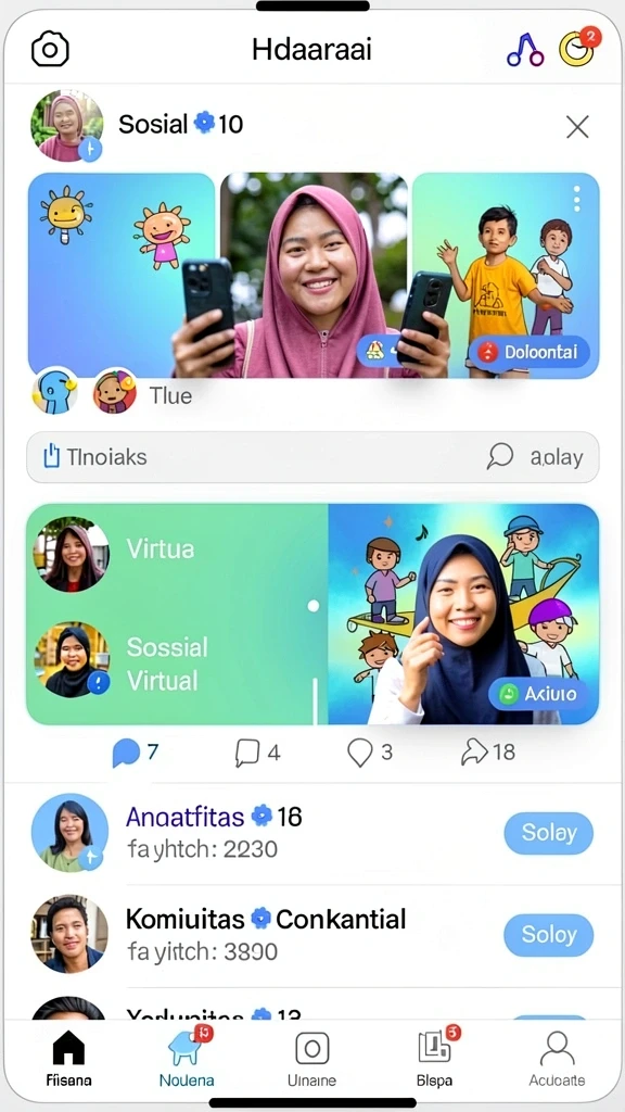 Beragam pilihan permainan yang tersedia.