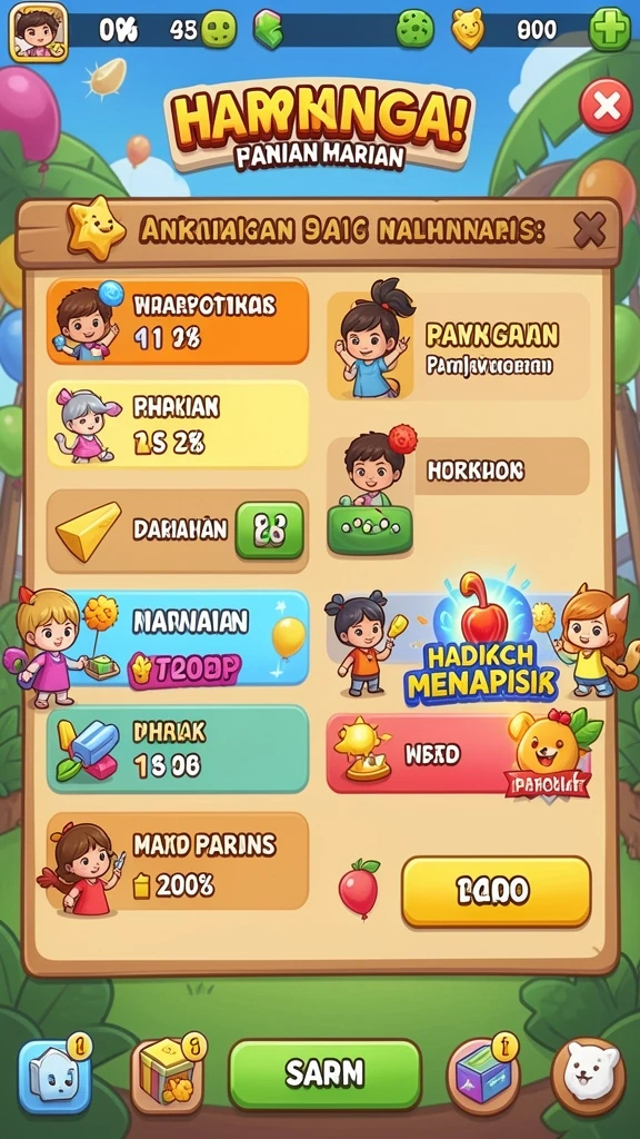 Tampilan antarmuka yang menarik dan mudah dinavigasi.