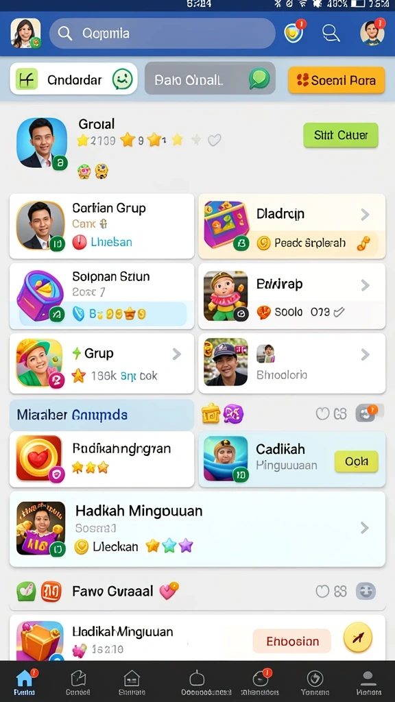 Tampilan antarmuka yang menarik dan mudah dipahami.
