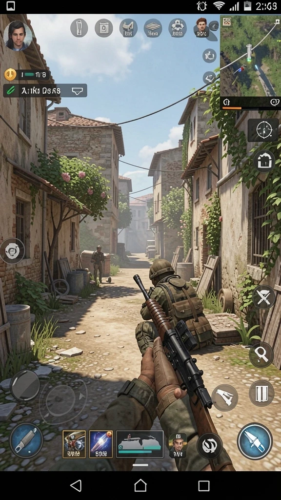 Gameplay yang seru dan menantang di setiap level.