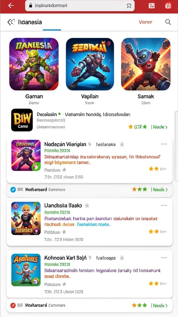 Pilihan karakter yang beragam untuk memenuhi selera pemain.