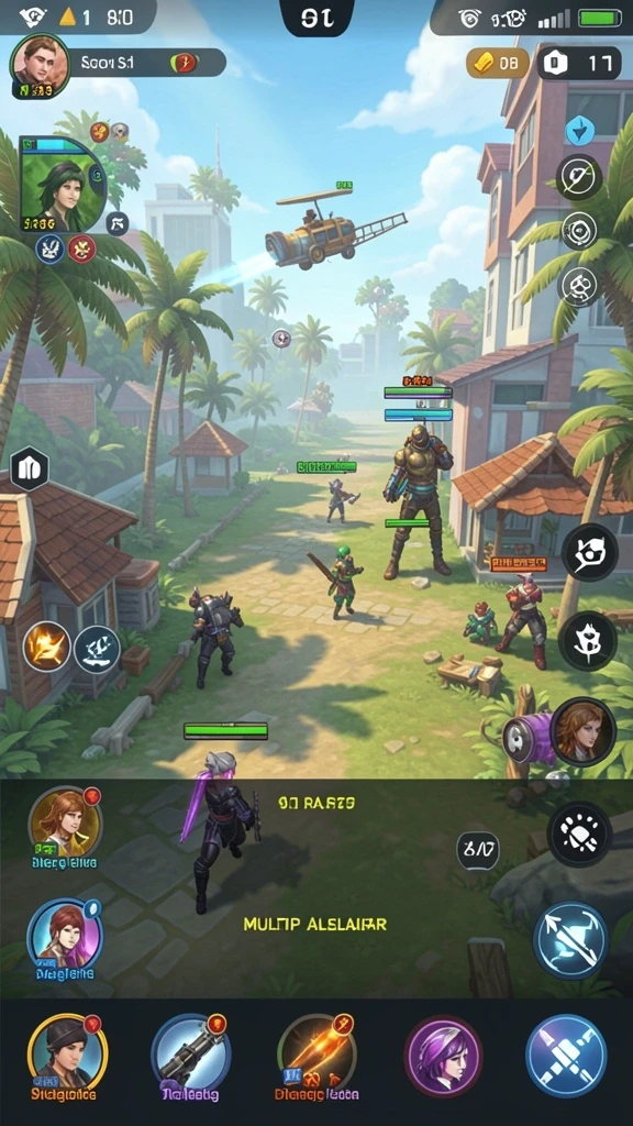 Screenshot menampilkan karakter utama dalam aksi.