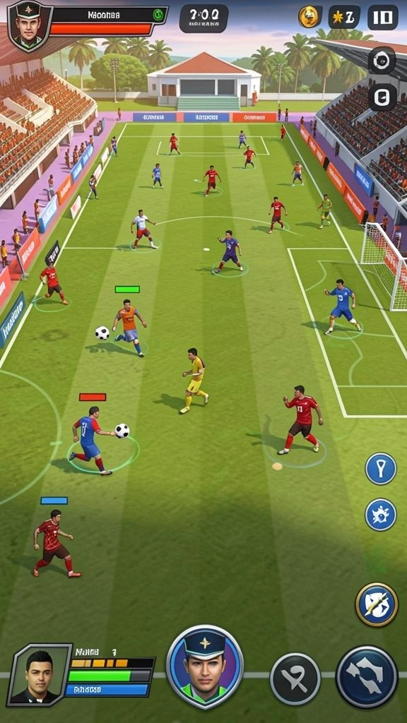 Ilustrasi turnamen yang sedang berlangsung di PPWIN99.