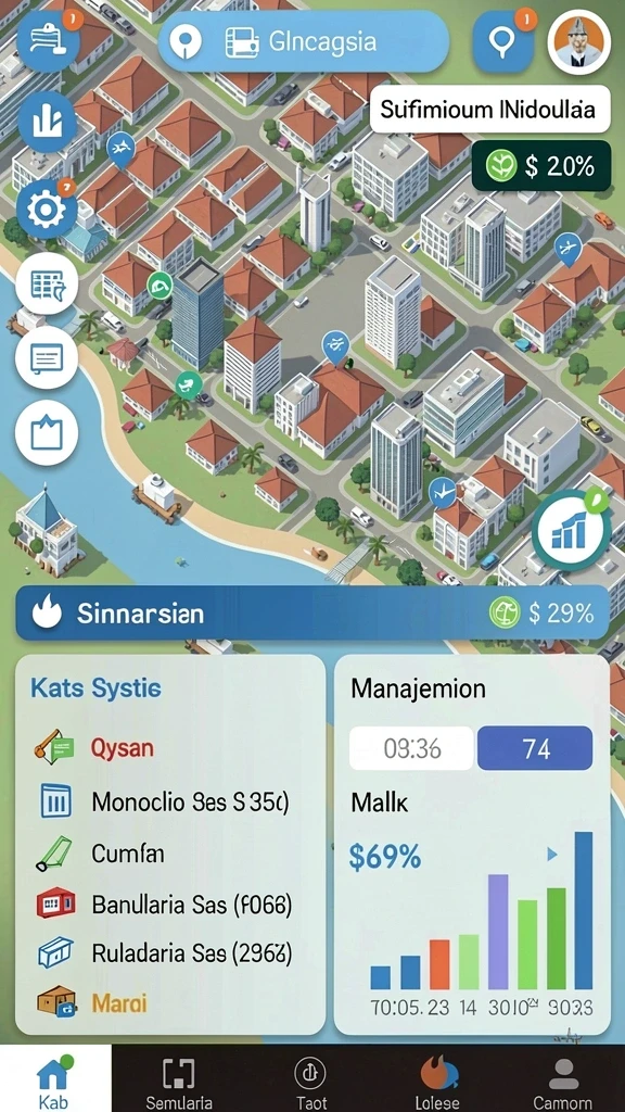 Fitur mode permainan yang bervariasi dan menantang.