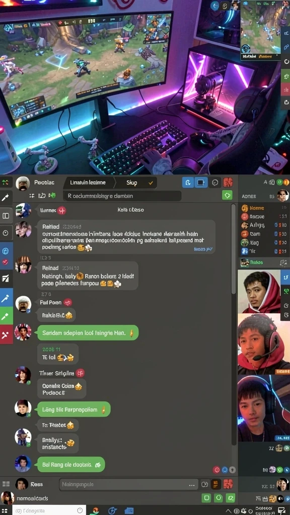 Screen capture dari salah satu level menantang di RP8.