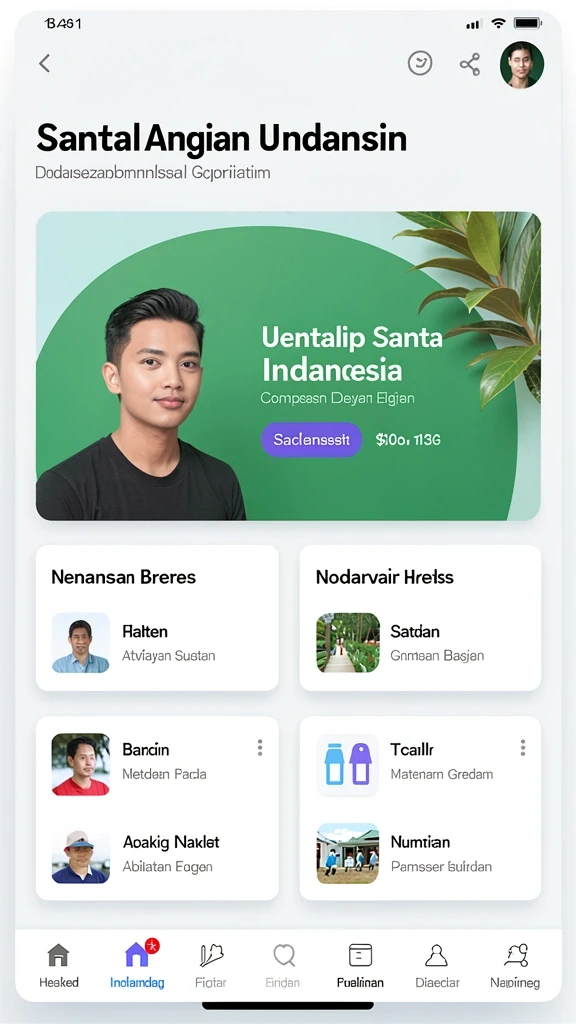 Tampilan antarmuka yang menarik dan intuitif.