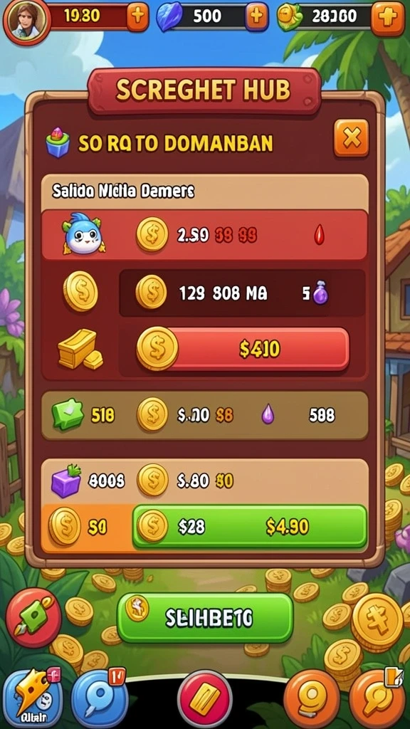 Screenshot menunjukkan karakter baru yang menarik dan fitur gameplay.