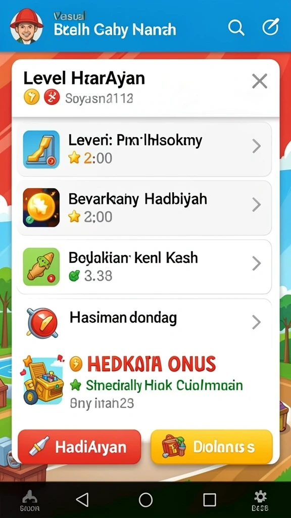 Tampilan antarmuka yang sederhana dan mudah dinavigasi.