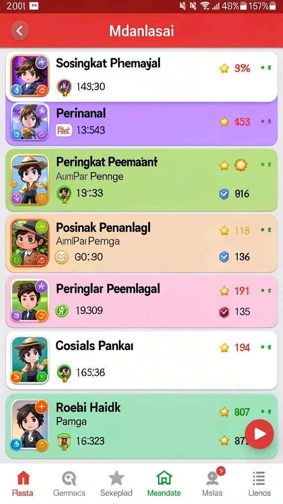 Tampilan antarmuka yang menarik dan intuitif.