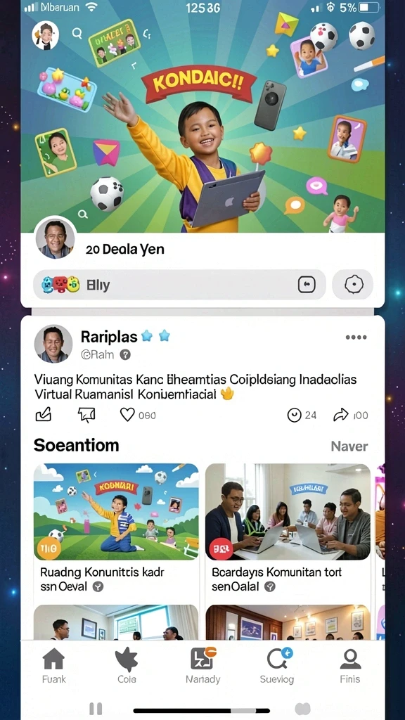 Berbagai karakter unik untuk dipilih.