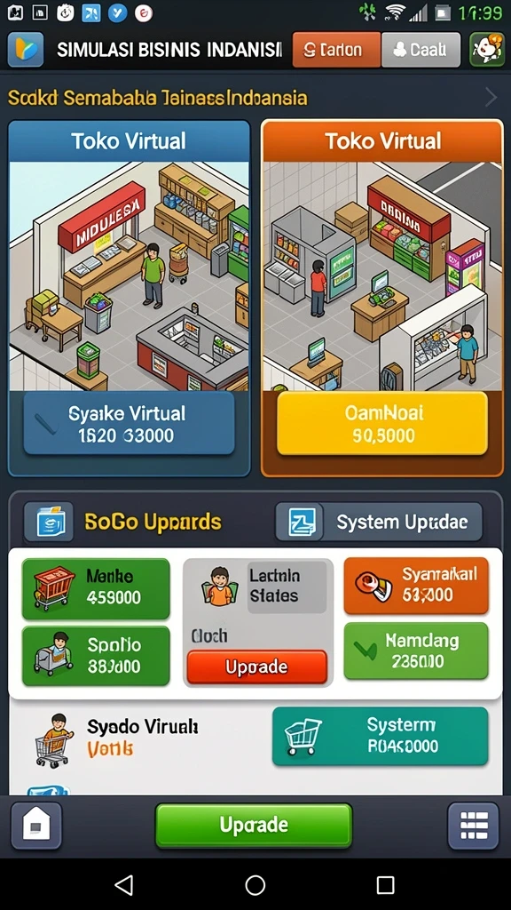 Tampilan awal aplikasi SOBATGAMING yang menarik.