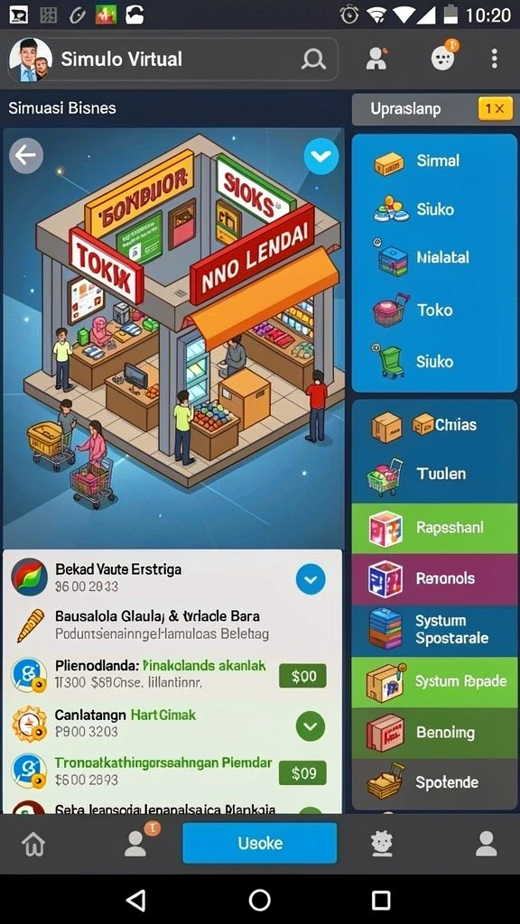Fitur turnamen multiplayer yang mendebarkan.