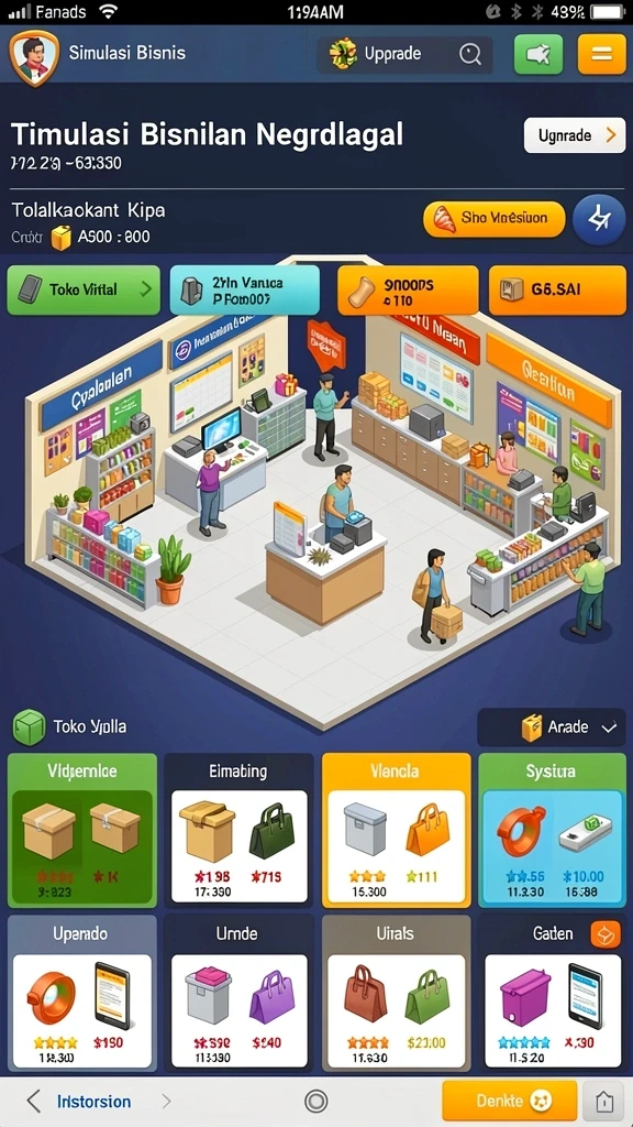 Gambaran gameplay seru saat mengeksplorasi level yang menantang.