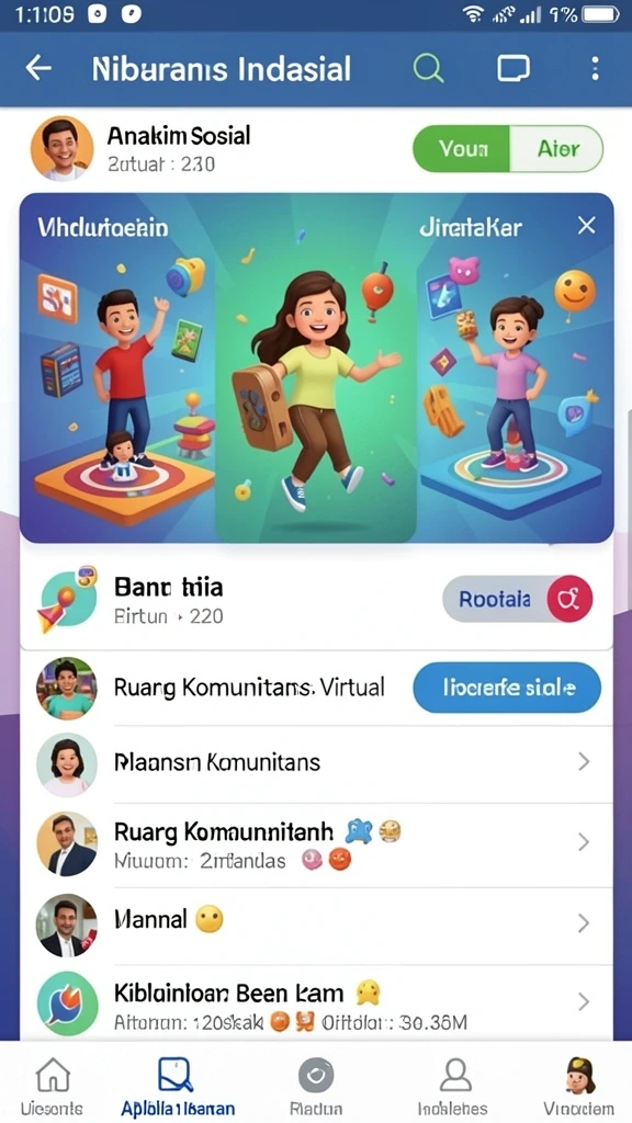 Tangkapan layar menampilkan grafis yang memukau dalam permainan VC55.