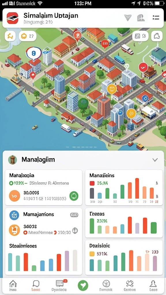 Grafik indah yang memukau para pemain.